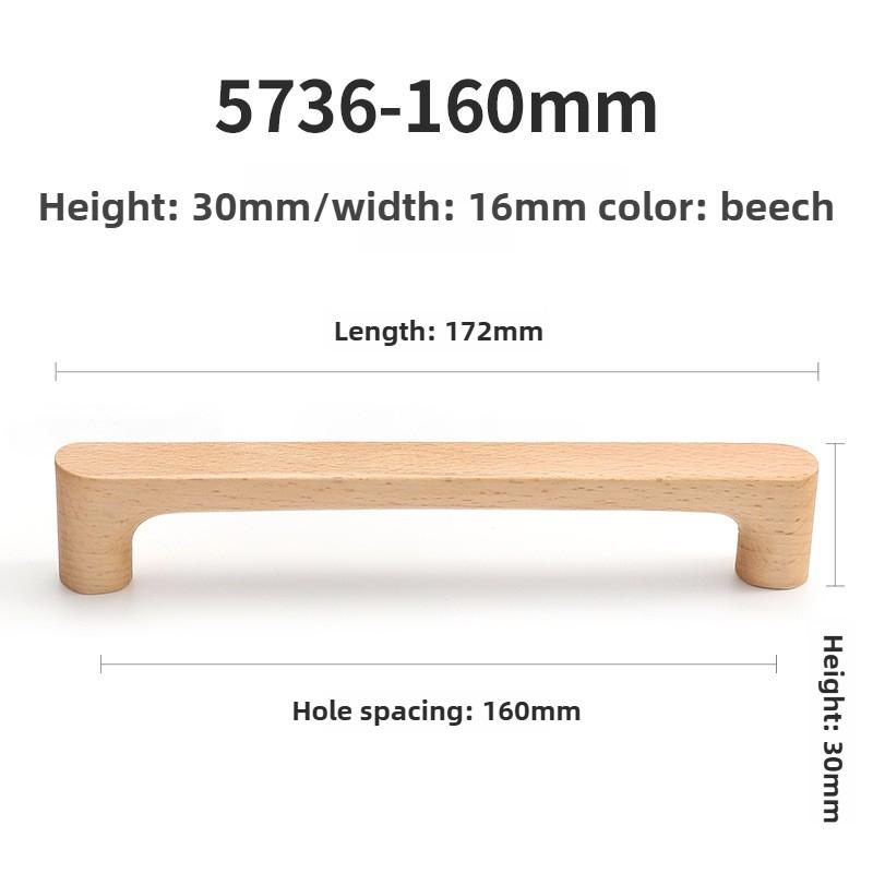 Vintage Cabinet Door Handle, Wooden Style Solid Wood Cabinet, Shoe Cabinet, Wardrobe Door Handle, Small Circular Drawer Handle