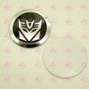 Car 3D Metal Badges Fender Side Stickers Running Horse Styling
