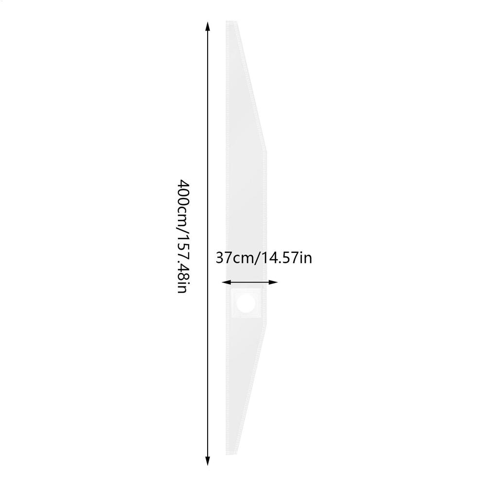 AC Window Vent Kit Portable Air Conditioner Vent Window Kit Seal Panel Replacement Parts Adjustable Air Conditioner Accessories