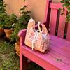 Obnuit Check Bongdal Bag_Pink