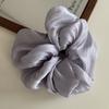 Korean Style Satin Pearlescent Flower Hair Tie