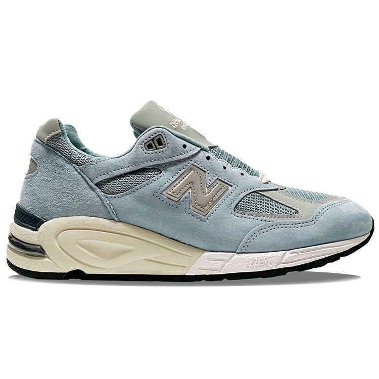 Kith X New Balance 990v2 Made In USA Storm Blue Men Sneakers M990KH2