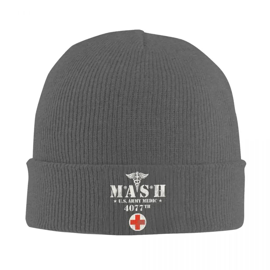 Mash 4077 TV Show Knit Hat Beanies Winter Hats Warm Hip Hop Cap for Men Women