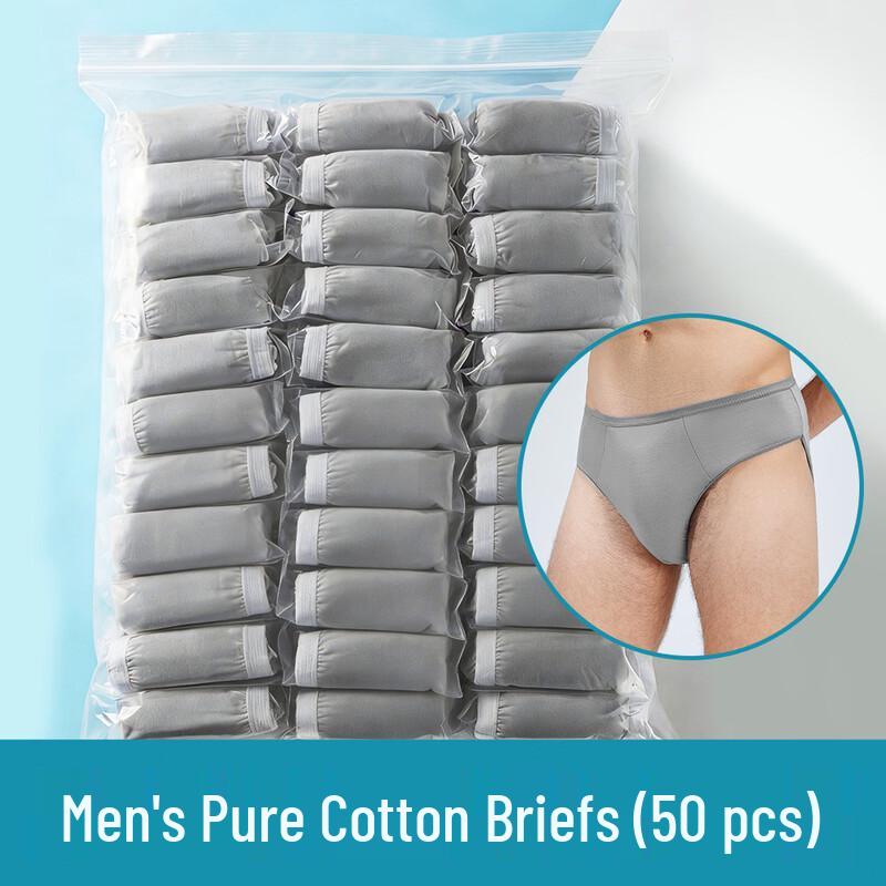 

Briars Disposable Men s Briefs - 50 Count Grey