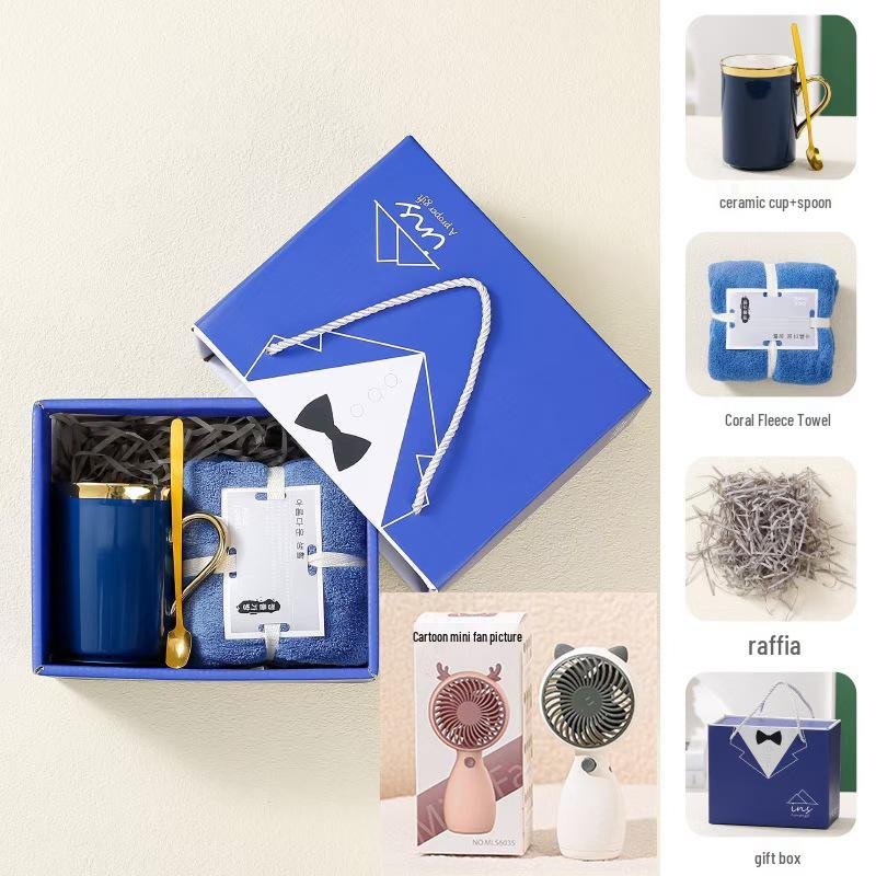 European Style Ceramic Mug Gift Set - Perfect for Weddings, Birthdays, Graduations, and Parties