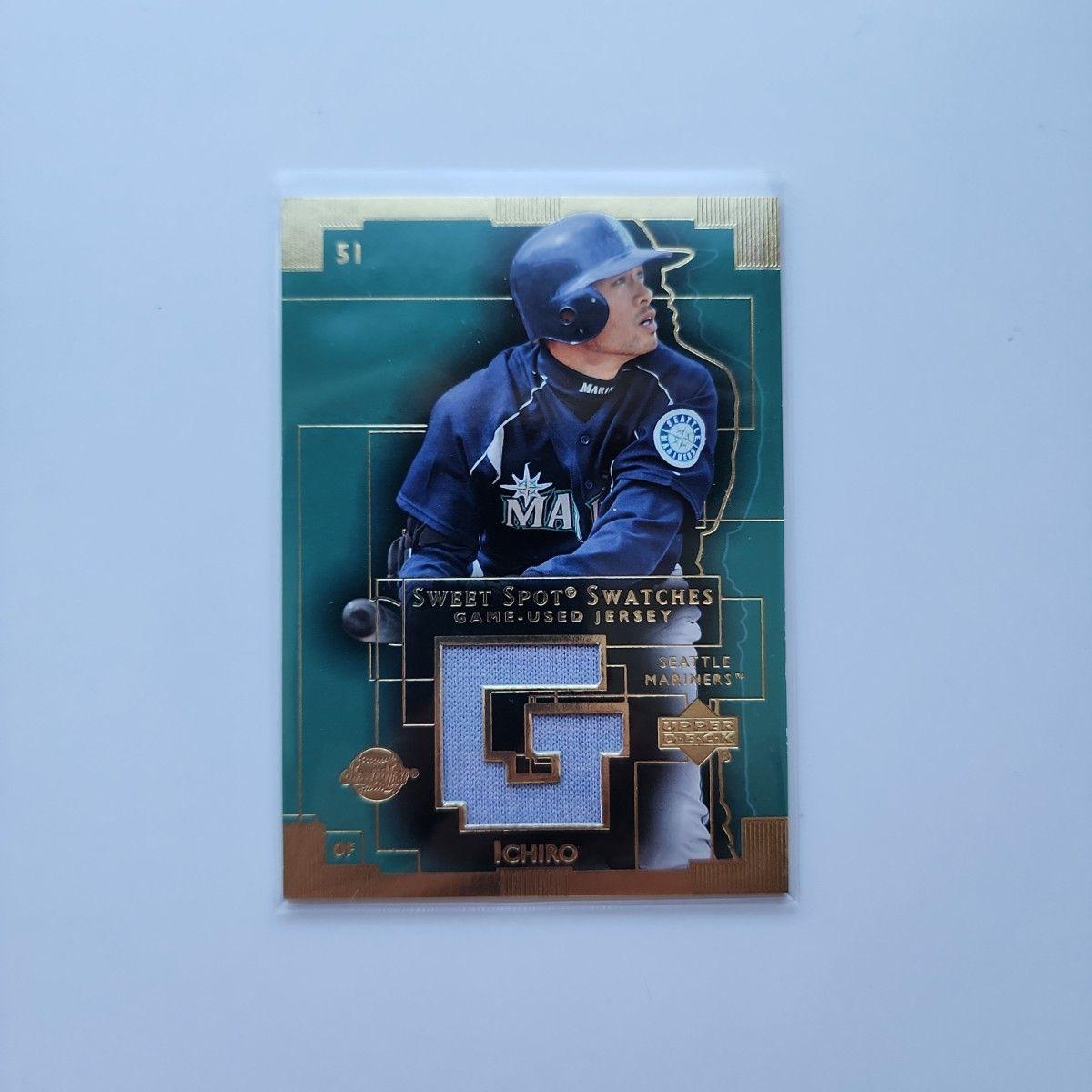Used MLB Ichiro Jersey Card