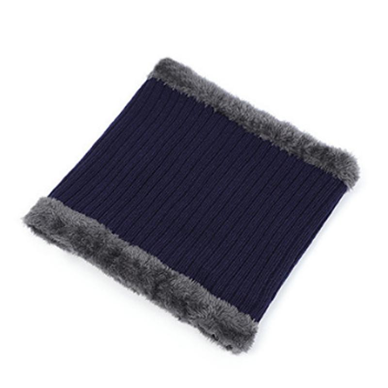 2/1PC Winter Hats Knit Cap Men And Women Velvet Hat Coral Fleece Scarf Outdoor Riding Hat Warm Plus Velvet Neck Protect Cap