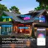 Tuya WiFi Smart LED Ceiling Light 24W AC85-265V RGB Round Ambient Lamp APP Control Work With Alexa Google Home For Bedroom Home