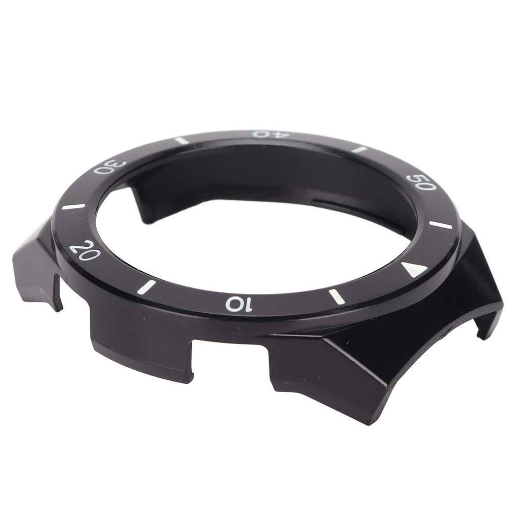 Protective Case for Huawei Watch GT 2E Watch Wristband Screen Protector Shell Bumper Frame(Black White )