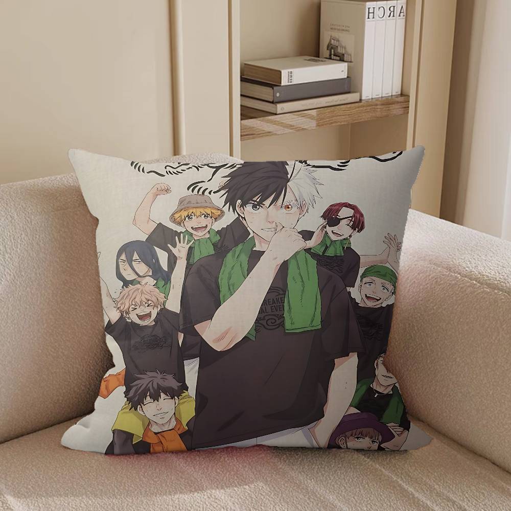 WIND Anime BREAKER Pillow Anime Pillow Sofa Bed Head Pillow Cover Cushion Cover 45x45 Cm Fashion