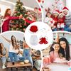 Santa Accessories Women Dress Up Glasses Apron Hat Gloves Christmas Santa Costume Accessories Set For Women Holiday Party