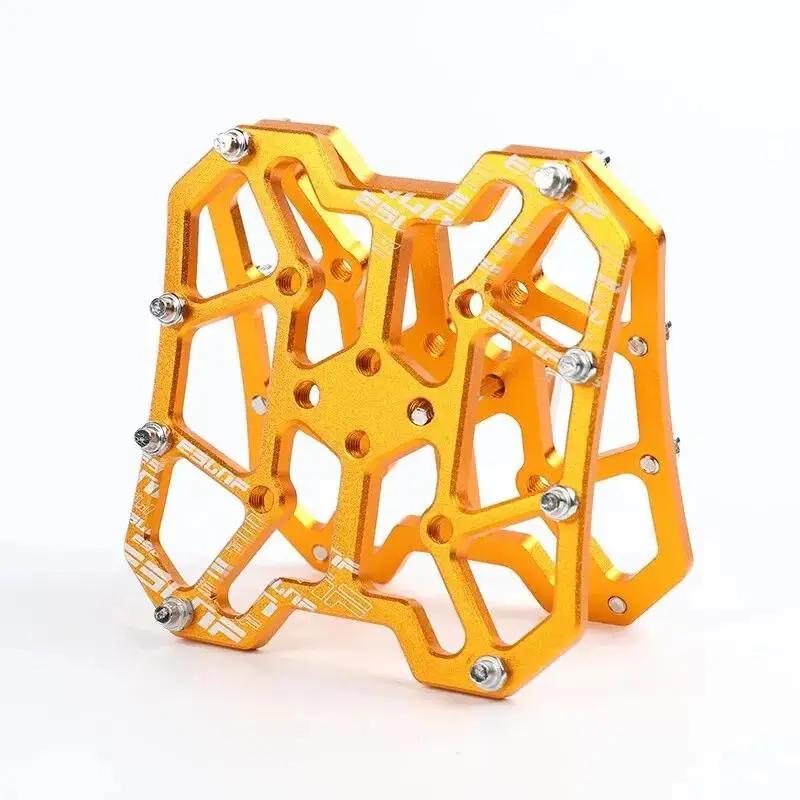 Pedal sin Clip Duradero Ultraligero Antideslizante Clásico Delicado Adaptadores de Plataforma para Pedales sin Clip de Aluminio Accesorios para Bicicleta