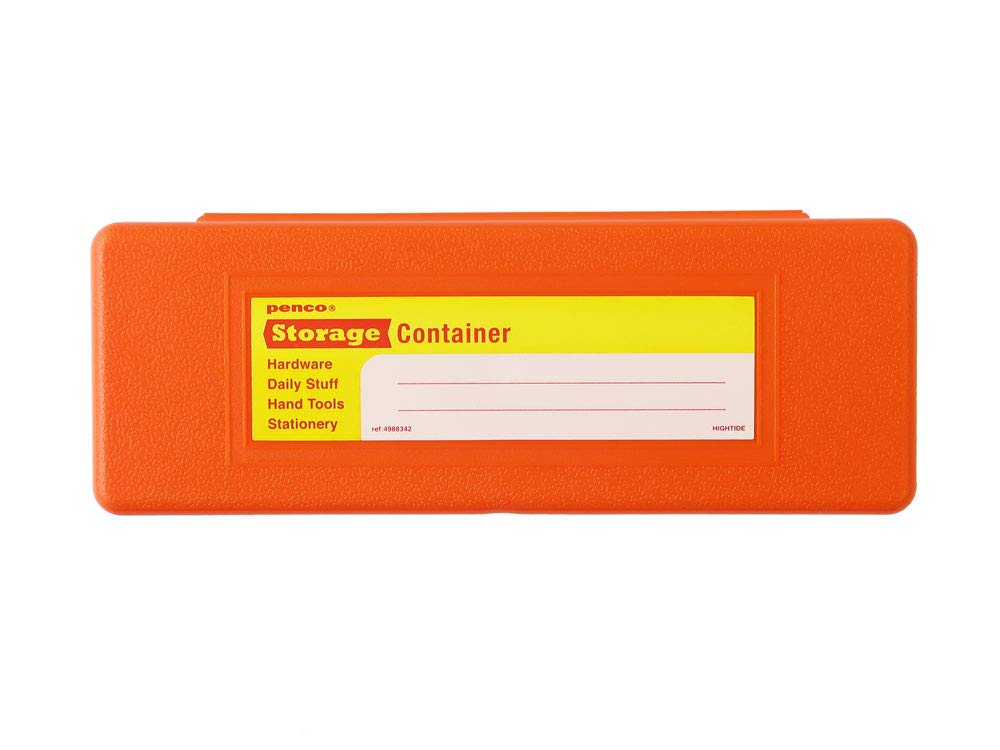 Hightide Storage Container Pen Case (Penco) (Orange)