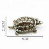 Vintage Brass Crocodile Turtle Ornaments Home Turtle Keychain Pendants Tea Pet Ornaments Turtle Handicraft Ornaments Wholesale