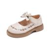 Girls Bow Princess Shoes Spring Children's Leather Shoes