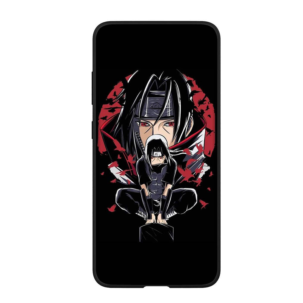 Dla Samsung Galaxy S25 S24 S23 iPhone 17 16 15 Xiaomi Redmi Note 14 13 12 Plus Pro Max XR Etui na telefon Itachi Uchiha Akatsuki Naruto OPPO Huawei Pokrowiec