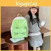 Adorable Cat Design Children's Backpack Lightweight Durable Nylon For Kindergarten Use