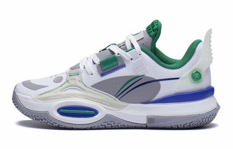 Li Ning YOUNG All City 10 Cushioning Rebound Low top Children s Basketball Shoes White YKBS060-9 40