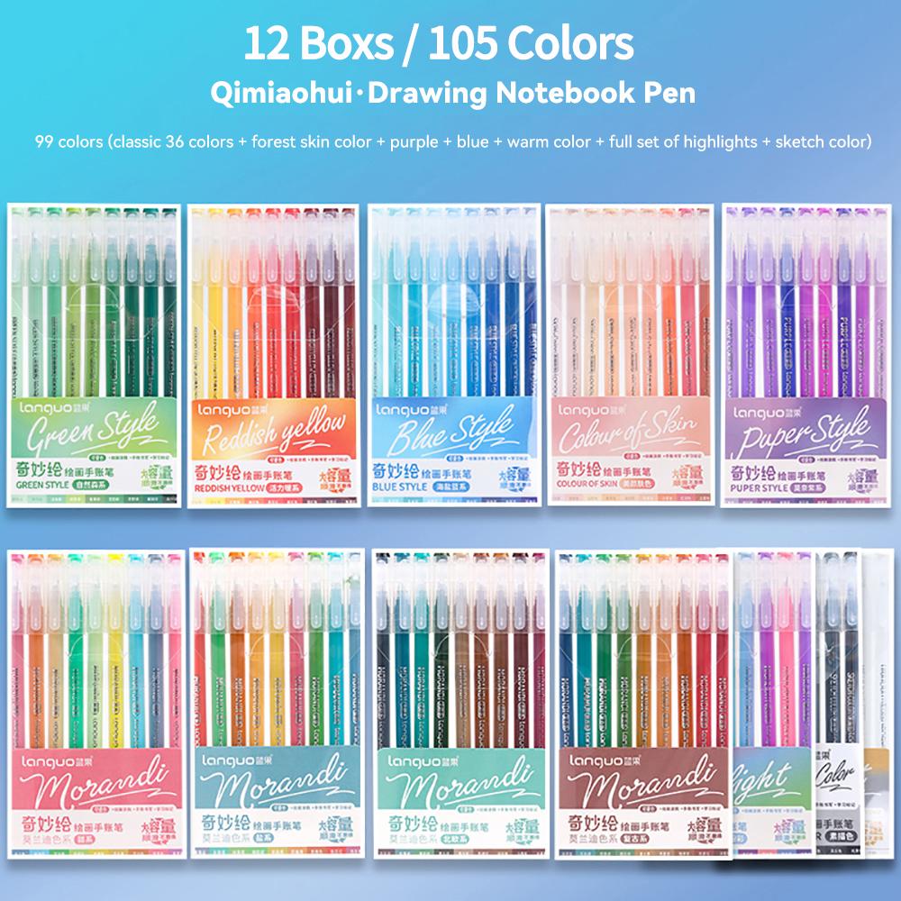 Languo Multi-Color Gel Pen 0.6mm