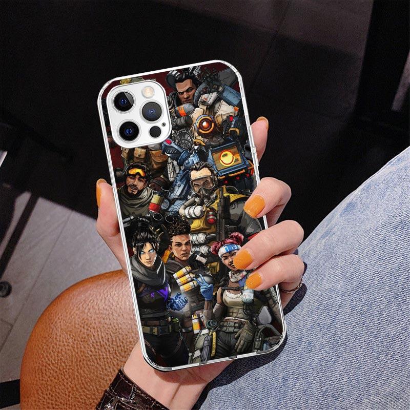 Apex Legends Phnoe Case for Iphone 17 Air 16 16E 11 12 13 Mini 14 Plus 15 Pro Max 7 8 + SE 2020 Phone Cover Coque 17 Air 16 11 1