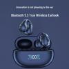 Q80 Bone Conduction Clip-on Bluetooth Earbuds - HD Display, Long Battery Life, Comfortable Fit, High-Quality Sound.