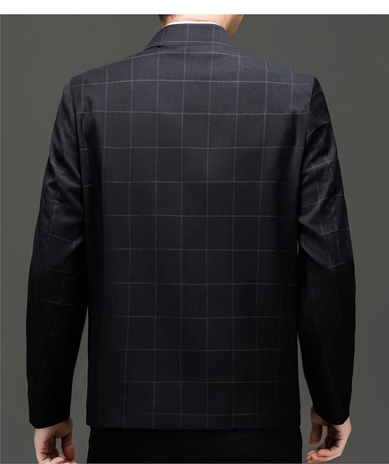 Stylová pánská klopová bunda - Podzim 2025 Business Casual Svrchní oblečení