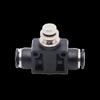 Straight Through Flow Control Valve