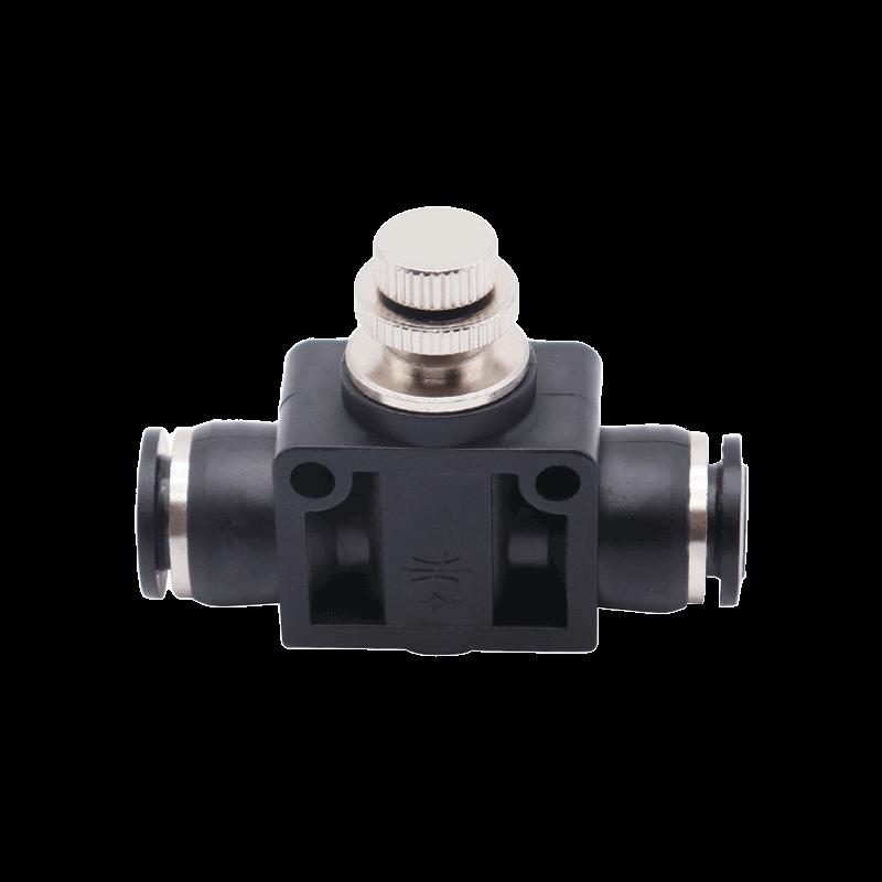 Straight Through Flow Control Valve