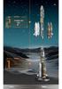 Jiaqi JK8511 Dawn Space Rocket Collector's Edition Building Blocks - Educational Toy for Boys' Birthdays