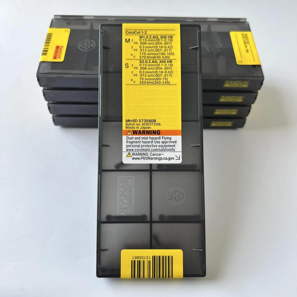 Original Sandvik / N123F2-0300-RO 1105 /CNC lathe carbide blade 10 Pcs