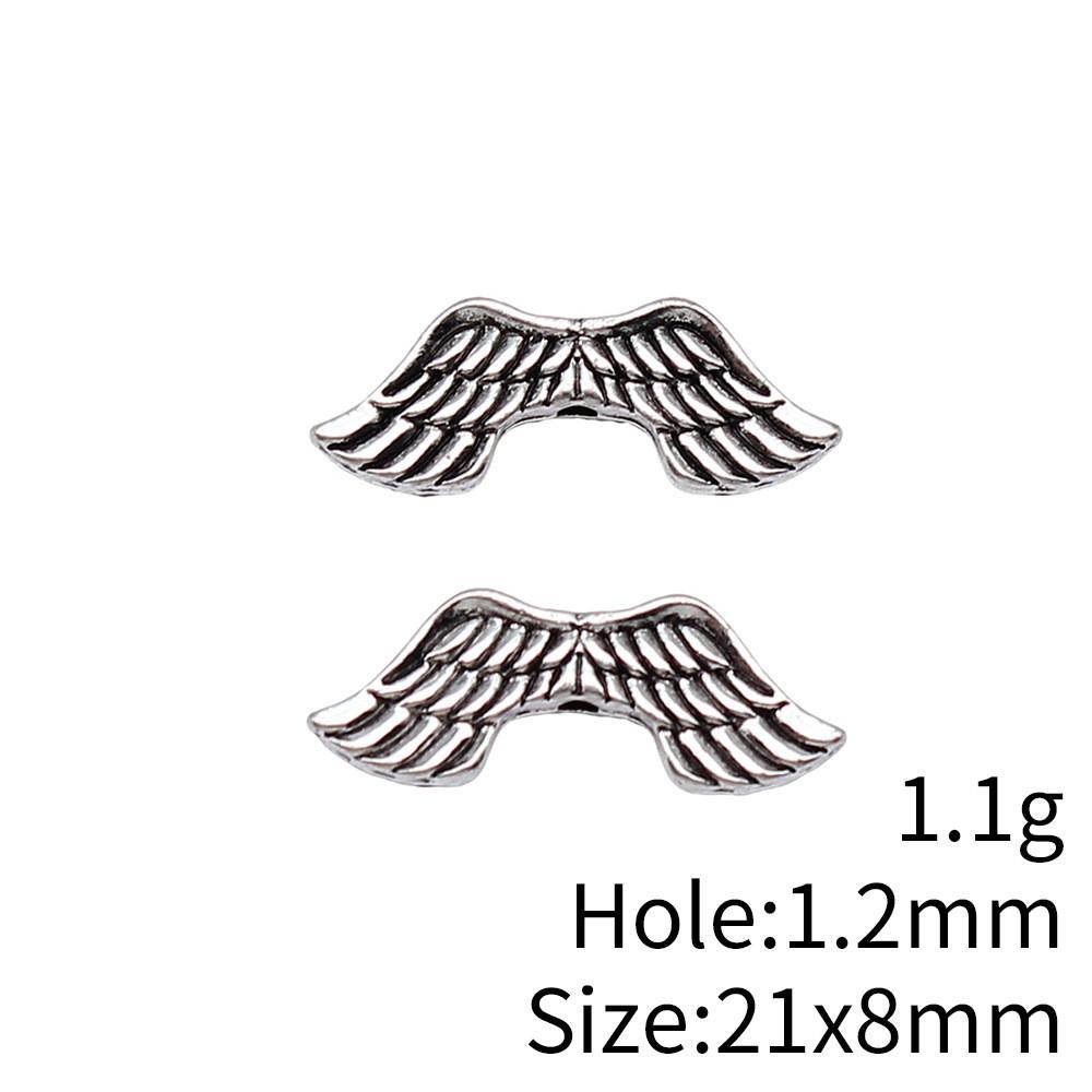 Beads To Make Jewelry Accessories Jewelry Love Wing Small Hole Beads Spacer Accessories Parts Bracelet Beads Accessories