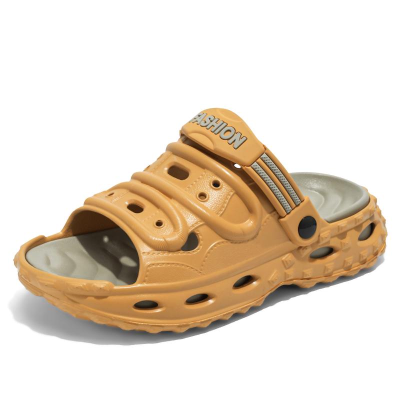 New large-sized thick-soled men's sandals EVA lightweight and breathable beach shoes fashionable and casual sports sandals men