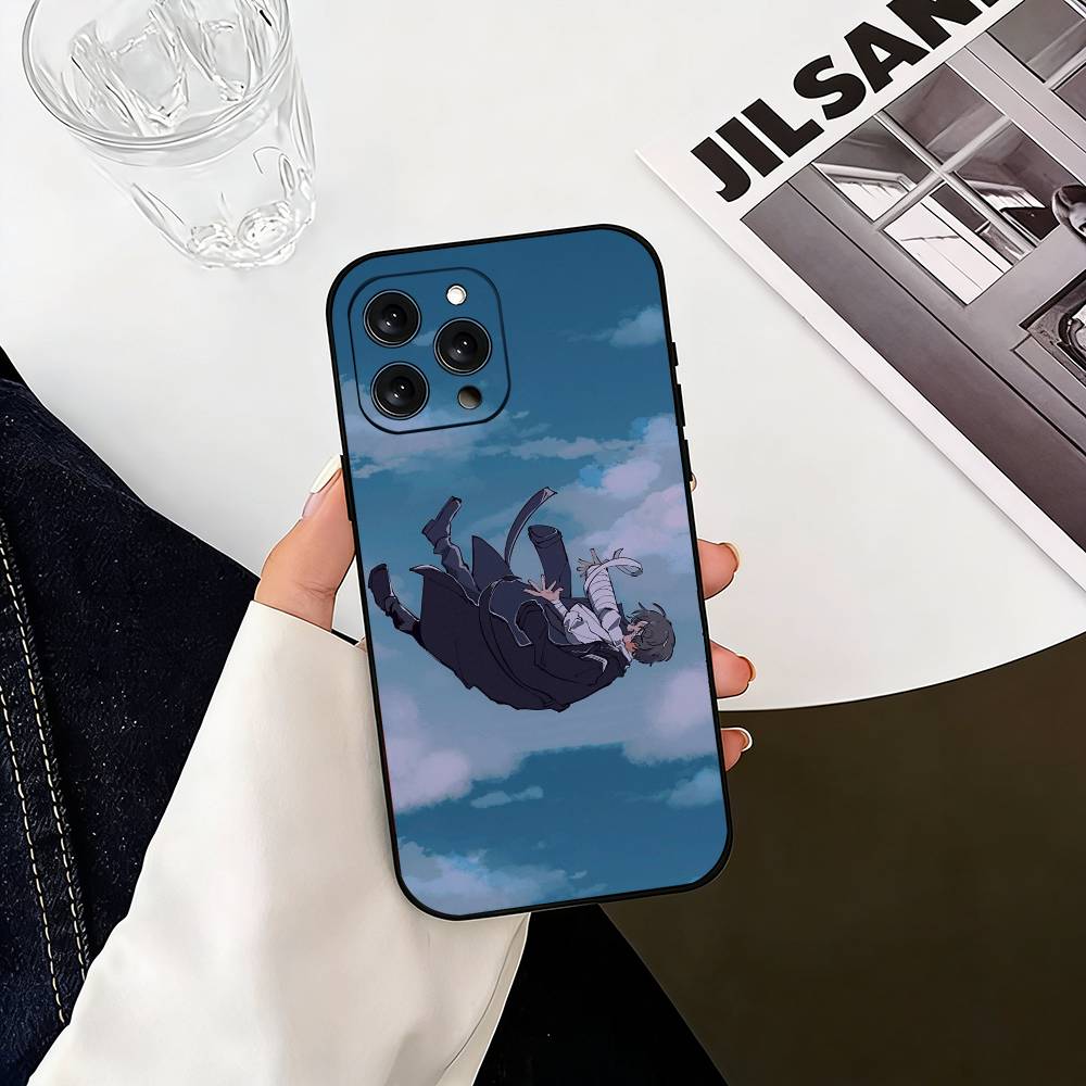 BSD D-Dazai Osamu   Phone Case Silicone Soft For IPhone 17 16 15 14 13 12 11 X XR Plus Pro Max Plus