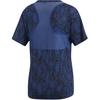 Adidas Stella McCartney Farbverlauf Weich Bequem Vielseitig Kurzarm T-Shirt Damen Oberteile Blau DT9233