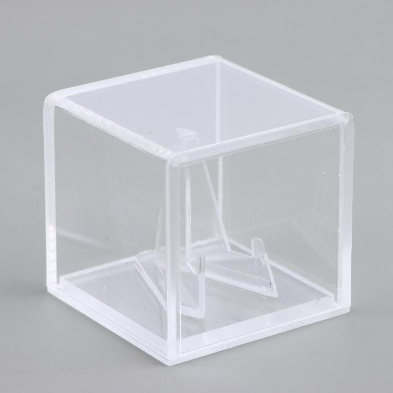 

Acrylic Guitar Pick Display Box With Stand Collectible Rack Storage Case Transparent Pick Jewelry Holder For Guitar Accessories прозорий