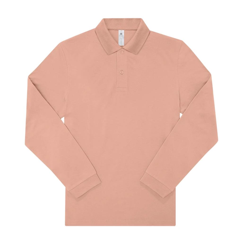 B&C Mens My Polo 210 Plain Cotton Polo Shirt