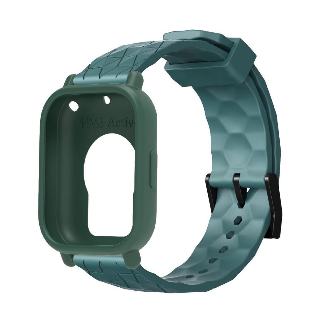 Protector Case+Silicone Strap for Xiaomi Redmi Watch 5 Active/5 Lite Anti-drop Cover Screen Soft Shell Breathable Sport Band