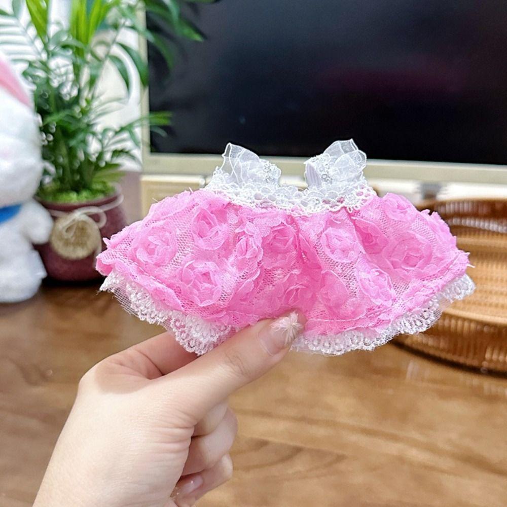 Accessories Princess Dress Cute Plush Dolls Clothes  For 15cm Cotton Doll/EXO Idol Dolls