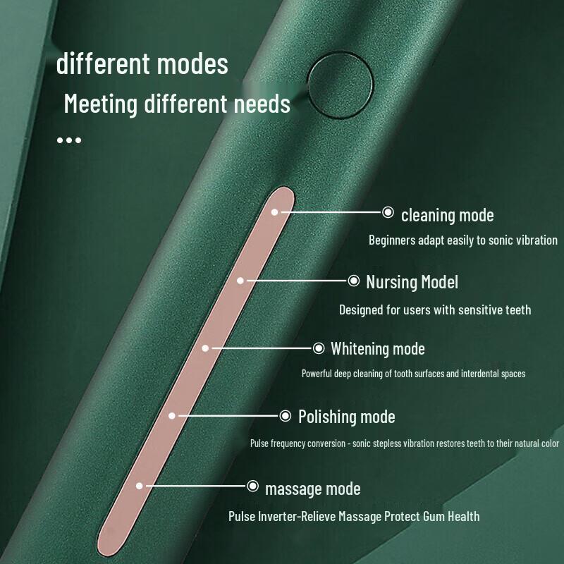 Westinghouse WT-301G/K Adult Sonic Electric Toothbrush