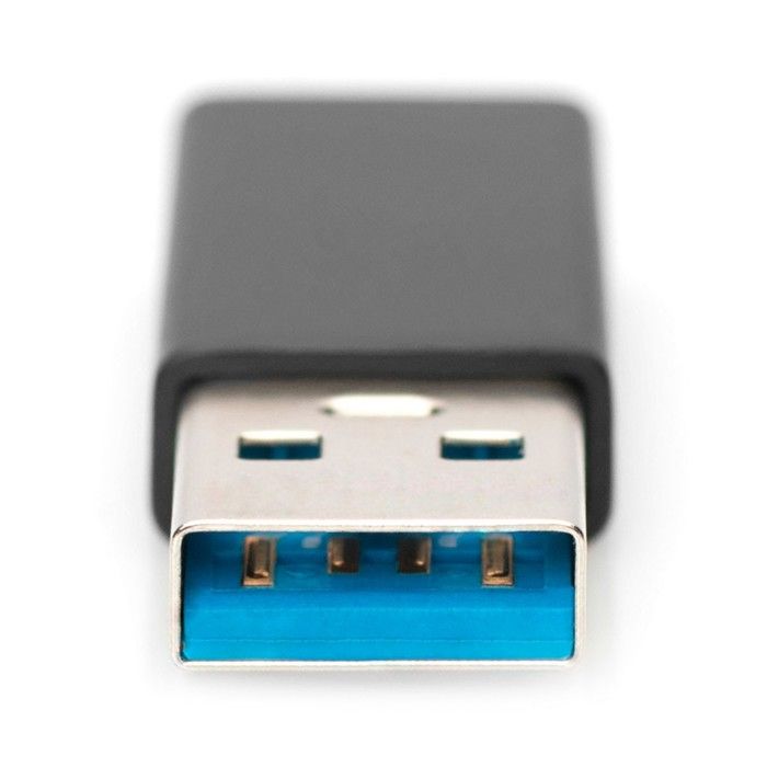Adaptateur USB Type A Vers USB-C - EWENT - Modèle EW9650 - 5 Gbps - 15 W - Aluminium