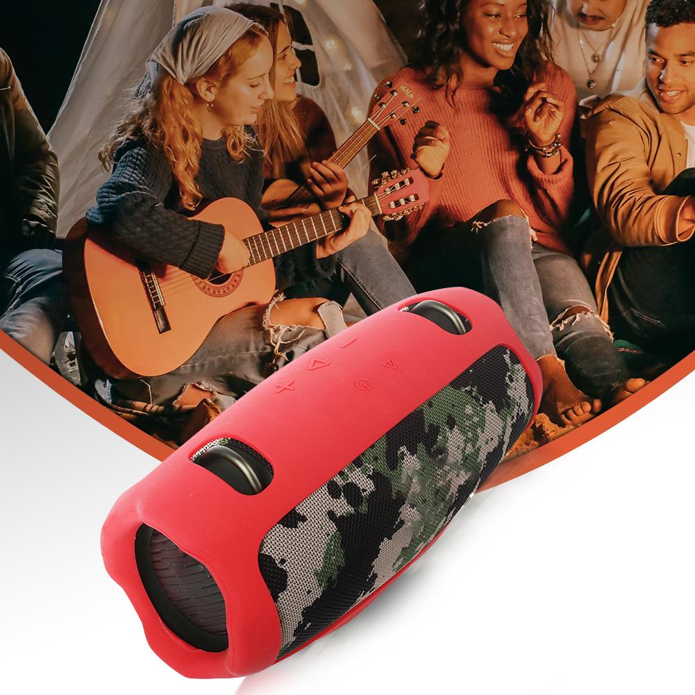 Silicone Case Cover Speaker Protective Cover Anti-Drop Speaker Storage Shell Anti Scratch for JBL Xtreme 4 Portable BT Speaker