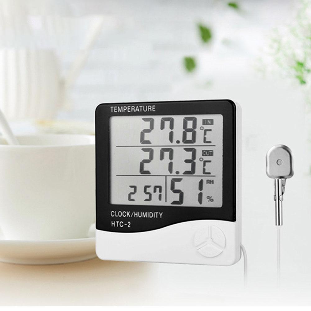 Digital LCD Display Thermometer Hygrometer Electronic Temperature Humidity Meter Tester