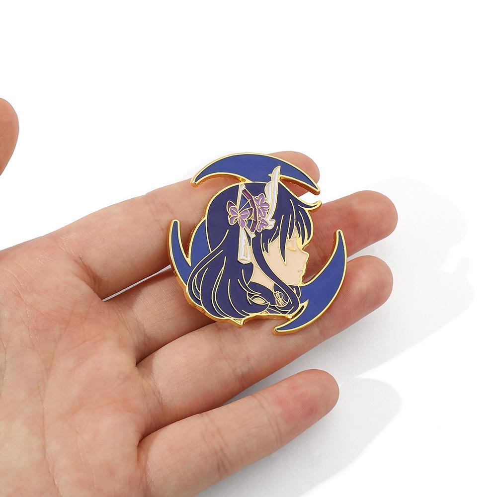 Anime Brooch Badge Cartoon Character Pendant Accessories