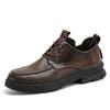 Fashion Classic Brand Men's Genuine Leather Casual Shoes Massage Soles Hiking Shoes Men's High-quality Sports Shoes Free Delivery