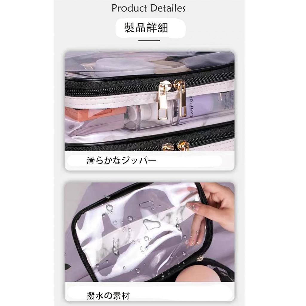 Aylashine Cosmetic Makeup Large Perfect for Available in Multiple Makeup Storage Bag for Everyday Business Gift Bag, Pouch, Capacity, Flip-Top,