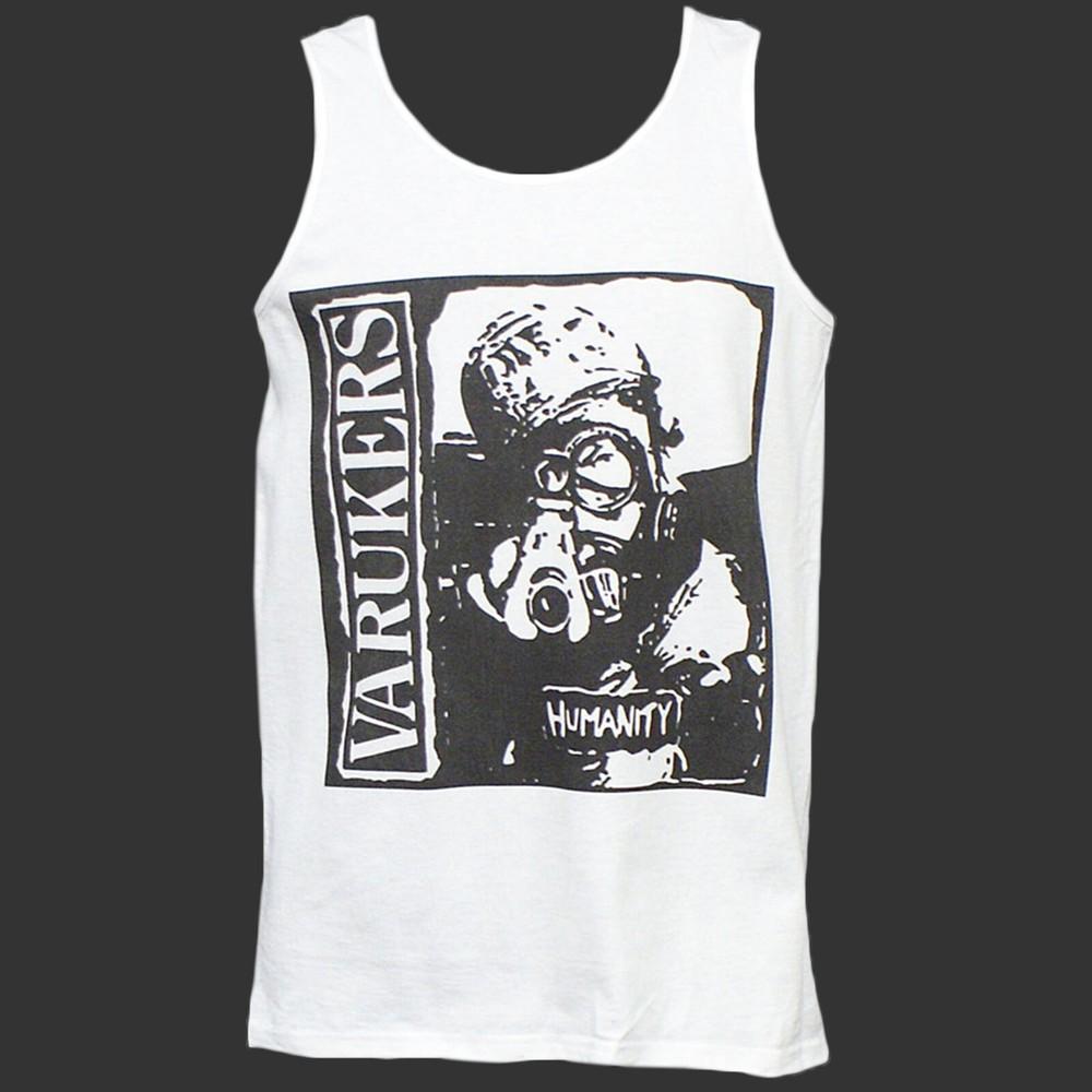 

The Varukers Punk Rock T-SHIRT vest top unisex white S-4XL S