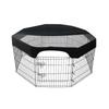 Breathable Mesh Pet Playpen Top Cover Water Proof Fabric Exercise Pen Roof  Small Animal Activity