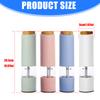 Battery Operated Electric Pepper Salt Grinder Adjustable Coarseness Salt Spice Mill Vibrant Colors Kitchen Tool
