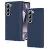 For Samsung Galaxy Z Fold5 5G Case Electroplating Lens Carbon Fiber Texture PC Phone Cover