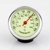 Small Round Thermometer Stick-on Temperature Gauge ℃/ °F Display for Automobile Household 40mm Panel Diamter Portable